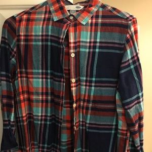 Old Navy Lightweight Multi-Color Flannel